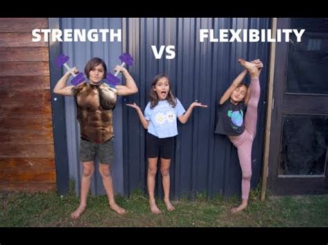 Flexibility Vs Strength Challenge Sis Vs Bro Youtube