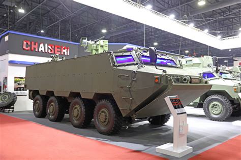 Chaiseri Unveils New 8x8 Amphibious Vehicle For Rtmc Asian Military