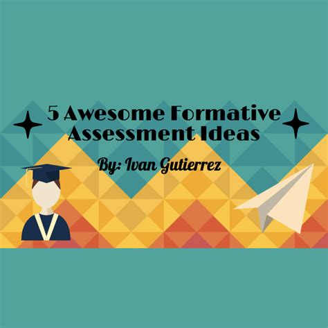 5 Awesome Formative Assessment Ideas [infographic] By Ivangtzrosales Teacher Tech