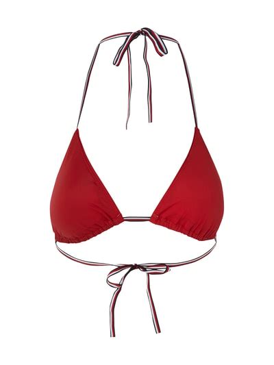 Tommy Hilfiger Bikini Oberteil Mit Neckholder Rot Online Kaufen