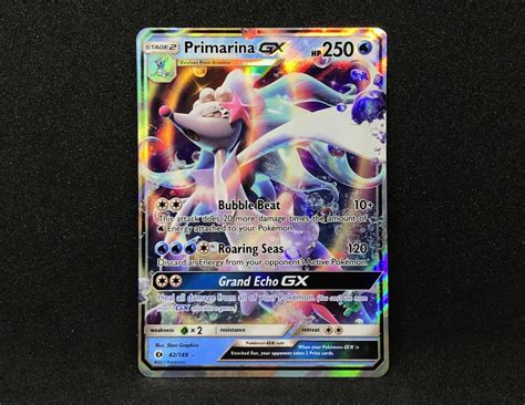 Primarina GX Full Art Pokemon Karte Kaufen Auf Ricardo