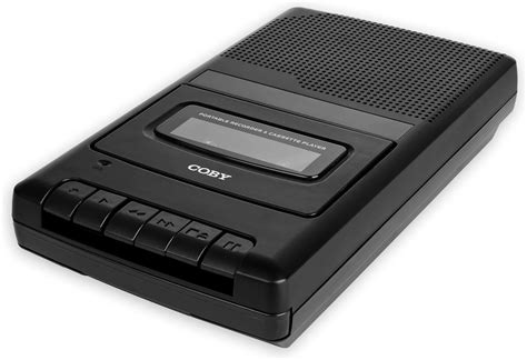 Coby Cvr Portable Cassette Recorder Black Amazon Ca Electronics