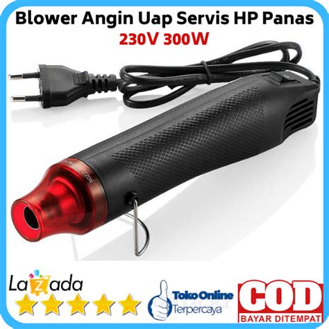 BISA COD EXPRESS HEAT GUN ELECTRIC HOT AIR VINYL 230V 300W BLOWER ANGIN UAP SERVIS HP PANAS