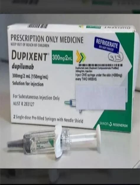 Dupixent Dupilumab Injection 300mg 2ml At Rs 5000 Box In Sakri ID