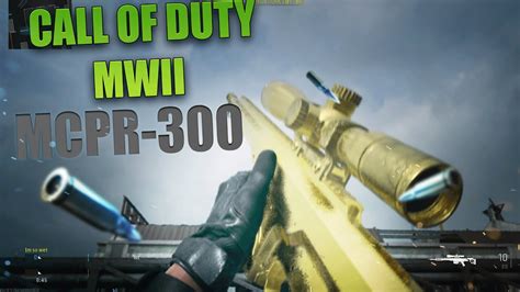 Mw2 Gold MCPR 300 Gameplay YouTube