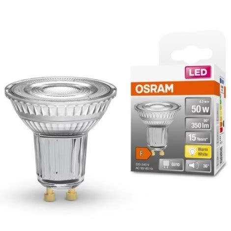 LED Leuchtmittel PAR16 GU10 4 3W 230V 2700K Osram Beleuchtung De