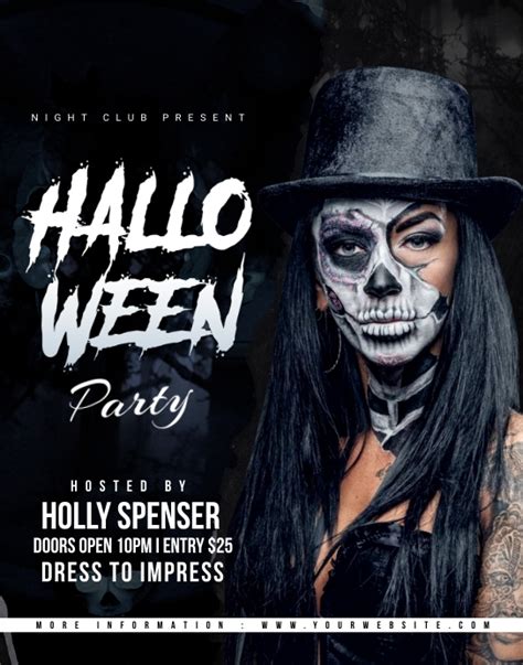 Halloween Party Flyer Template Postermywall