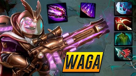 Waga Sniper Immortal Set DIRETIDE Dota 2 Pro Gameplay Watch Learn