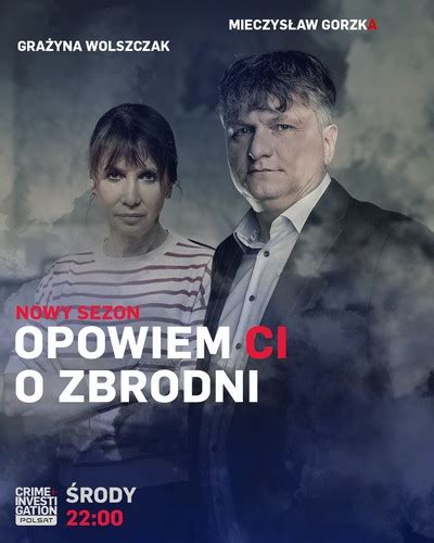 Opowiem ci o zbrodni 6 W 6 odc wystąpią Grażyna Wolszczak Adam