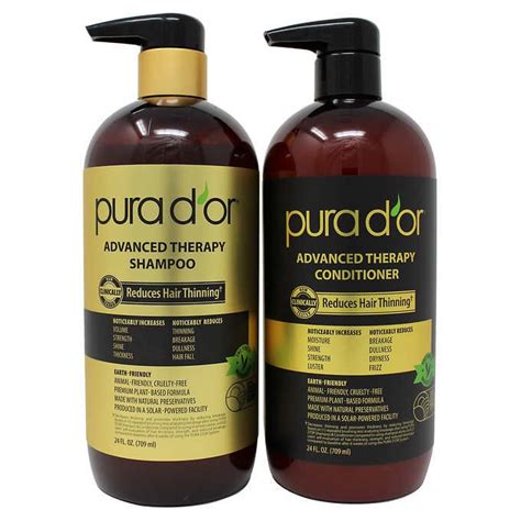 Pura D Or Advanced Therapy Regimen Shampoo Conditioner Hair Care