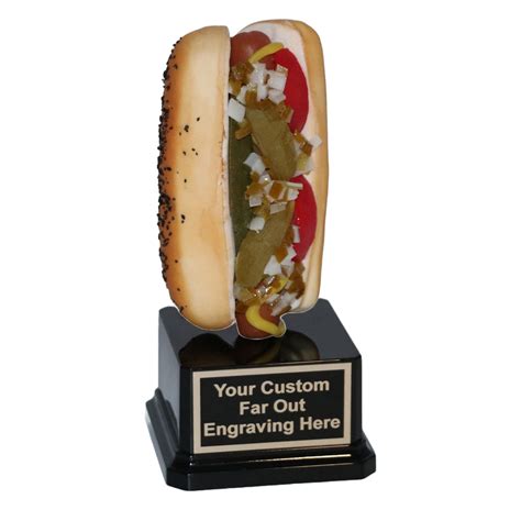 Chicago Hot Dog Trophy