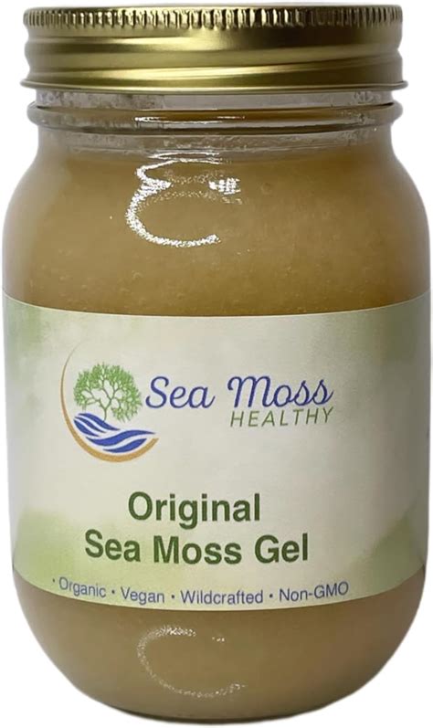 Sea Moss Gel Wildcrafted Organic Irish Moss Non GMO All Natural No