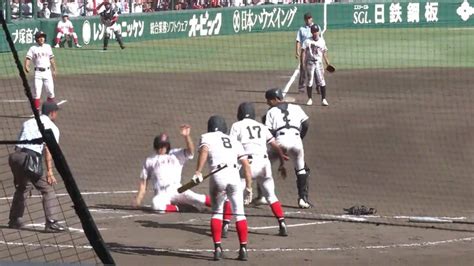 連打、連打で圧倒 おかやま山陽が春夏通じて甲子園初勝利 17安打の集中打で伝統校・日大山形下す 高校野球 Abema Times