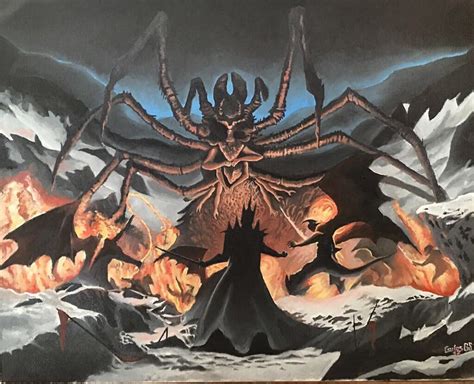 Ungoliant Vs Sauron