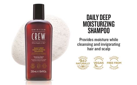 Amazon.com : Men's Shampoo by American Crew, Moisturizing Shampoo for ...