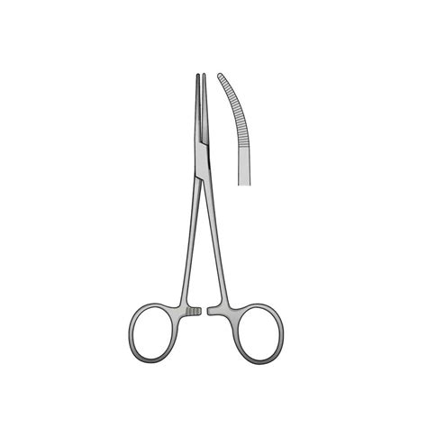 Pinza Kelly Curva 16cm MT VET Medicon Veterinario