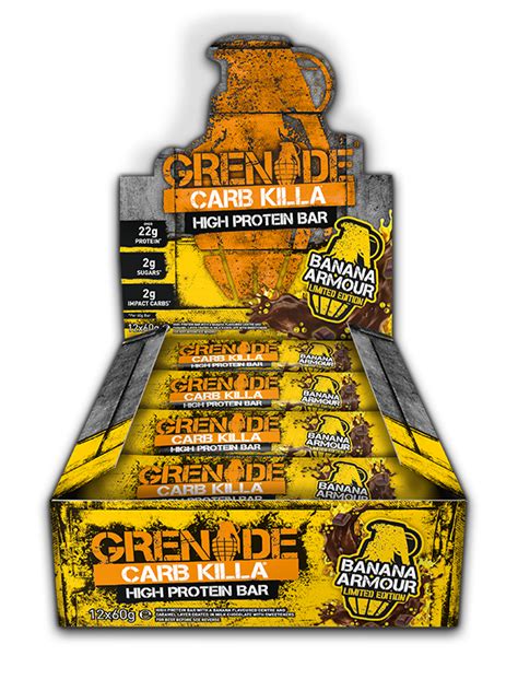 Grenade Carb Killa High Protein And Low Carb Bar Variety Pack 6 X 60