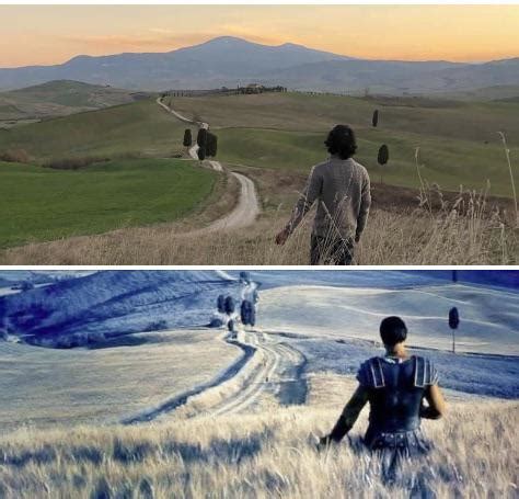 I found the spot from this scene in the movie Gladiator while driving ...