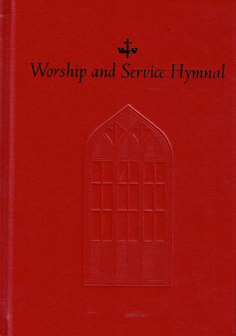 Worship And Service Hymnal Red Hardback Hymnal