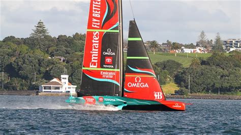 Emirates Team Nz S Ac Te Rehutai Final Sailing Day In Auckland