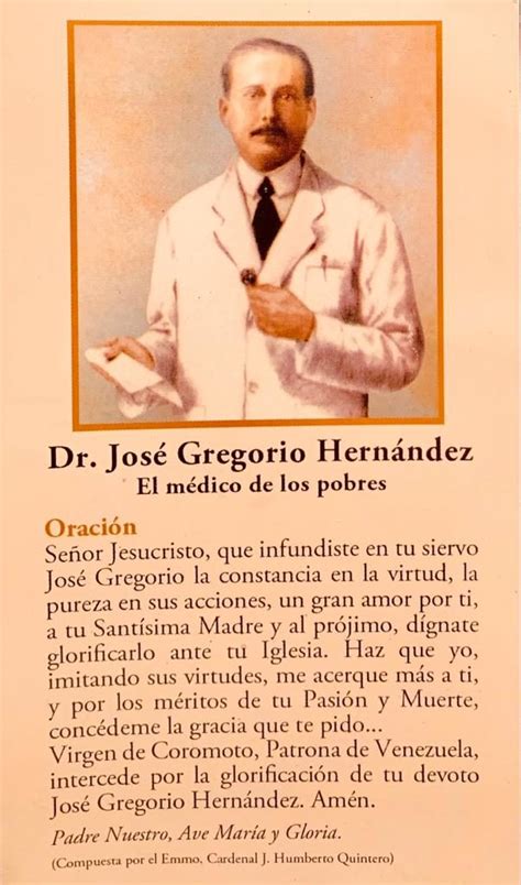 EL DR. VENEZOLANO JOSÉ GREGORIO HERNÁNDEZ, CAMINO DE LOS ALTARES – F.I.A.M.C.