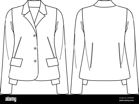 Coat Lining Stock Vector Images Alamy