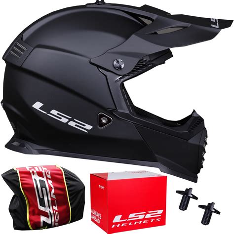 Kask Motocyklowy Ls Kask Atv Mx Fast Evo Matt Black Cross Opinie