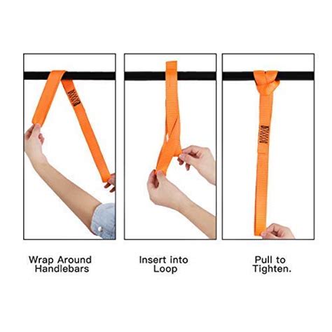 Snapklik XSTRAP STANDARD Soft Loop Tie Down Straps 8PK 1 1 16 X