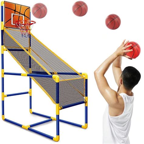 Basketball Korb Arcade Spiel Mit B Llen Und Luftpumpe Innen