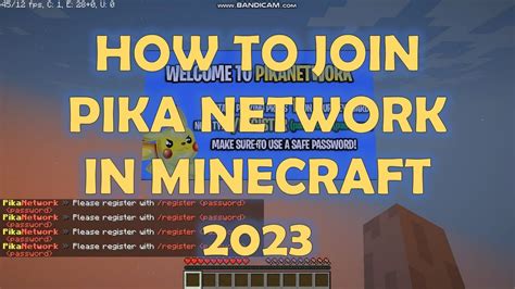 How To Join Pika Network Server In Minecraft Youtube