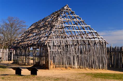 A Recreated Fort Stands on Historic Jamestown, Virginia Editorial ...