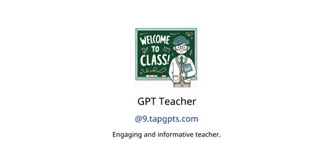 Gpt Teacher Gpts Features And Functions Examples And Prompts Gpt Store