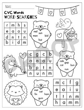 NO PREP Valentine S Day Packet For K 3rd Graders By UndergroundEducation