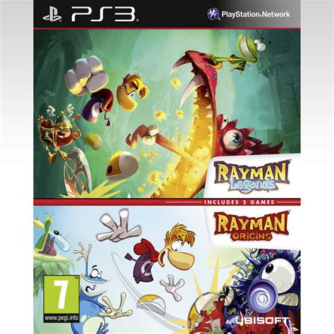 Ubisoft Rayman Legends + Rayman Origins, PS3 | PS3PRL+RO Buy, Best ...