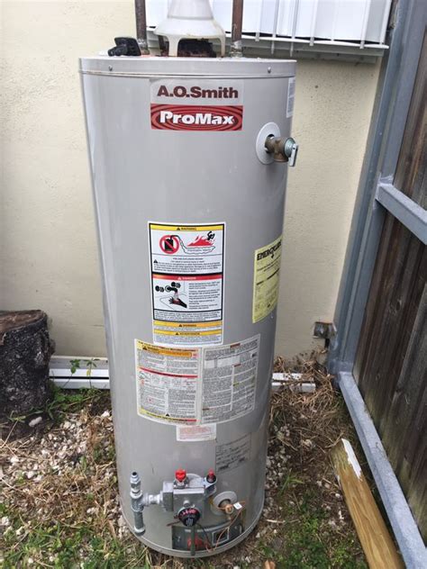 Hot Water Heater 40 Gal A O Smith ProMax Gas For Sale In Miami FL