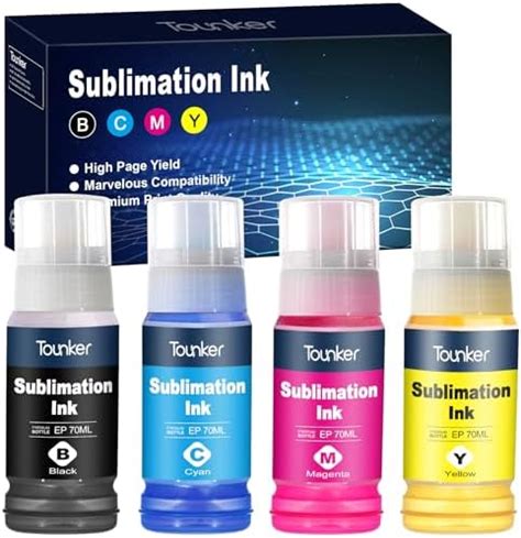 Amazon Tounker Sublimation Ink For EcoTank Supertank Inkjet