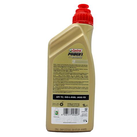 Olio Moto Castrol 1 Power Racing 2T 2 Litri Ricambi Auto SMC