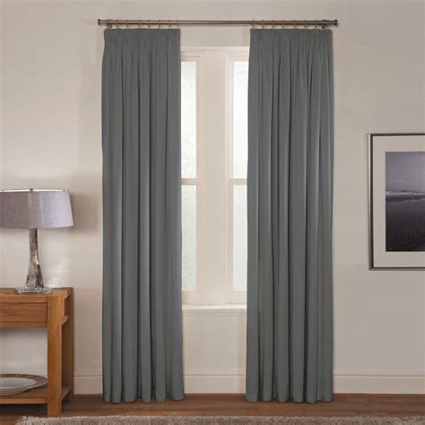 Plum Woven Blackout Pencil Pleat Curtains Scott S Of Stow