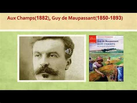 Aux Champs De Guy De Maupassant Youtube