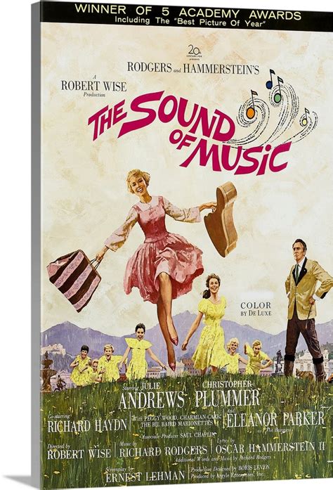 The Sound of Music - Movie Poster Wall Art, Canvas Prints, Framed ...