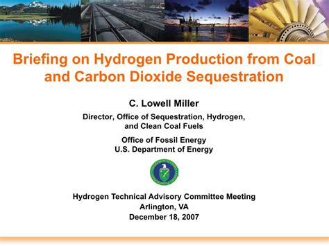 PDF Briefing On Hydrogen Production From Coal And Carbon