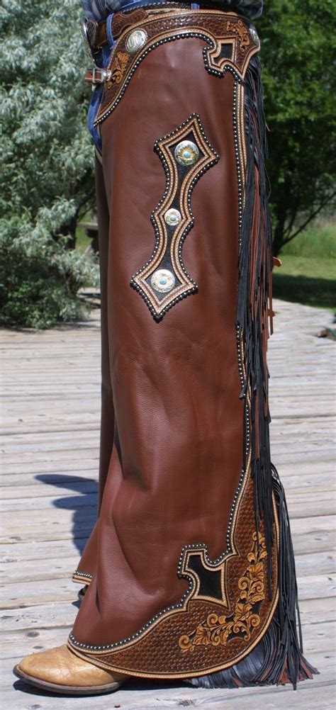 Pin By Leann Brooks On Leather Ideas Riding Chaps Cowboy Chaps