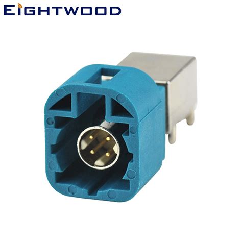 Eightwood Fakra Hsd Lvds 4 Pin Connector Code Z Right Angle Jack Female