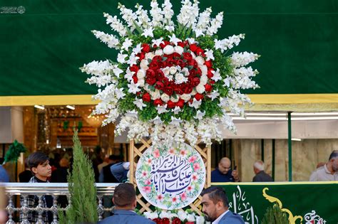 Photos Amir Al Mu Minin Shrine Decorated With Flowers On Auspicious