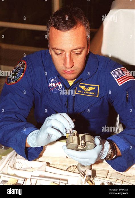 Kennedy Space Center Fla Sts Mission Specialist Michael