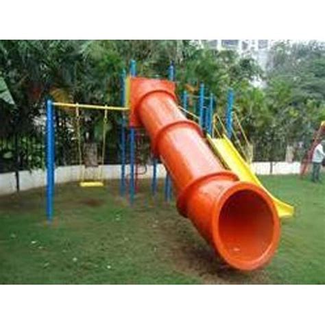 FRP Tube Playground Slide, Age Group: 3 To 10 Year at Rs 55000/piece in ...