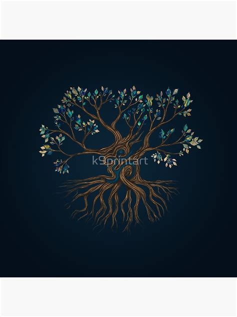 om tree poster  sale  kprintart redbubble