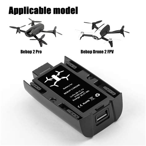 Drone Battery For Parrot Bebop Pro Bebop Drone Fpv