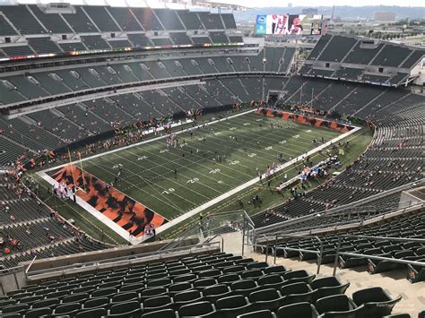 Paycor Stadium Field Seats: Seating Views and Section Guide 19