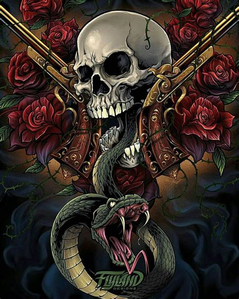 Pin By Nod On Arte Cholero Worldwide Skull Art Skull Painting